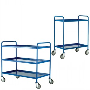 Tray Trolley Steel Shelves